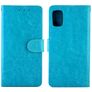 Mobigear Wallet Samsung Galaxy M51 Hülle Klapphülle Geldbörse - Blau