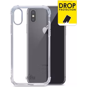 My Style Protective Flex Durchsichtig iPhone X Hülle Flexibles TPU Backcover Stoßfest - Transparent