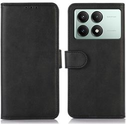 Mobigear Wallet POCO X6 Pro Hülle Klapphülle Geldbörse - Schwarz