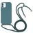 Mobigear Lanyard iPhone 16 Silikon Handykette - Grün