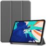 Mobigear Tri-Fold iPad Pro 12.9 Zoll (2020) Hülle Klapphülle - Grau