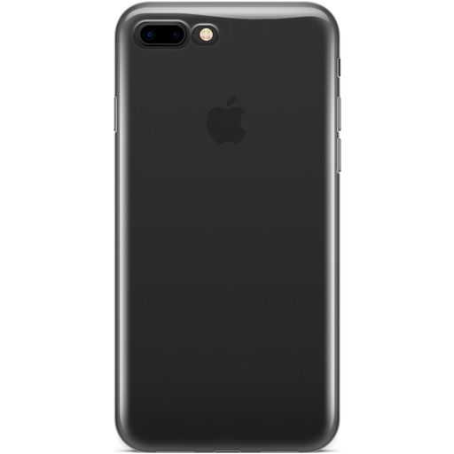 Mobigear Basics Durchsichtig iPhone 8 Plus Hülle Flexibles TPU Backcover - Transparent
