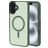 Mobiparts Hardcover iPhone 16 Plus MagSafe Hülle Hardcase Backcover - Satin Green