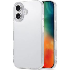 Mobigear Basics Durchsichtig iPhone 16 Hülle Flexibles TPU Backcover - Transparent