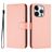 Mobigear Urban Wallet iPhone 16 Pro Hülle Klapphülle Geldbörse - Pink