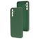 Mobiparts Samsung Galaxy A14 Silikon Hülle Backcover - Forest Green
