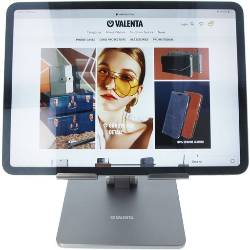 Valenta Aluminum Foldable Tablet-Ständer - Space Grau Universal