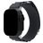 Mobilize Alpine Nylon Apple Watch Armband Dornschließe - 49/46/45/44 mm - Dark Grey