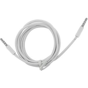 Xccess AUX 3.5mm auf AUX 3.5mm Verlängerungskabel 1 Meter - Weiß