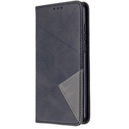 Mobigear Rhombus Slim Nokia 1.3 Hülle Klapphülle - Schwarz