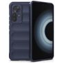 Mobigear Bumpy Xiaomi 12T Hülle Flexibles TPU Backcover - Dunkelblau