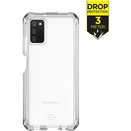 ITSkins SpectrumClear Durchsichtig Samsung Galaxy A02s Hülle Flexibles TPU Backcover Stoßfest - Transparent