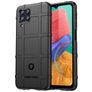 Mobigear Rugged Shield Samsung Galaxy M33 Hülle Flexibles TPU Backcover Stoßfest - Schwarz
