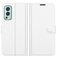 Mobigear Classic OnePlus Nord 2 Hülle Klapphülle Geldbörse - Weiß