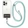 Mobigear Lanyard Universal-Handykette einstellbar - Pink / Grün