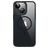 Valenta Trend iPhone 13 MagSafe Hülle Hardcase Backcover - Transparent / Schwarz