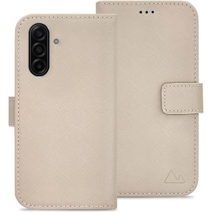 My Style Flex Wallet Samsung Galaxy A26 Hülle Klapphülle Geldbörse - Warm Taupe
