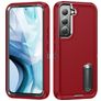 Mobigear Rugged Stand Samsung Galaxy S23 Plus Hülle Hardcase Backcover Stoßfest mit Ständer - Rot