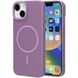 Mobiparts Slim Line iPhone 14 MagSafe Hülle Hardcase Backcover - Imperial Purple