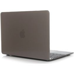 Mobigear Glossy MacBook 12 Zoll (2015-2017) Hardcase Hülle MacBook Case - Grau - Model A1534