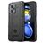 Mobigear Rugged Shield POCO X4 GT Hülle Flexibles TPU Backcover Stoßfest - Schwarz