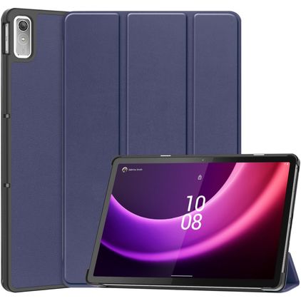 Mobigear Tri-Fold Lenovo Tab P11 Gen 2 Hülle Klapphülle - Dunkelblau