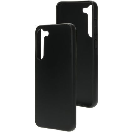Mobiparts Classic Samsung Galaxy S23 Plus Hülle Flexibles TPU Backcover - Matt Black