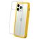 Rhinoshield MOD NX iPhone 13 Pro Max Hülle Hardcase Backcover Stoßfest - Transparent / Gelb