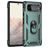 Mobigear Armor Ring Google Pixel 6 Hülle Hardcase Backcover Stoßfest mit Ringhalter - Grün
