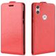 Mobigear Motorola One Hülle Flipcase - Rot