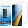 Mobigear POCO X6 Displayschutz Schutzfolie - Hüllenfreundlich (3er Pack)