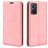Mobigear Retro Slim OPPO A96 Hülle Klapphülle Geldbörse - Pink