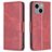 Mobigear Excellent iPhone 15 Plus Hülle Klapphülle Geldbörse - Rot