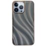 Mobigear Wavy iPhone 14 Pro Max Hülle Hardcase Backcover - Silber