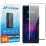 Mobigear Premium HTC U24 Pro Panzerglas Gehärtetes Glas Displayschutz - Hüllenfreundlich (3er Pack)