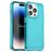 Mobigear Crystal iPhone 15 Pro Hülle Flexibles TPU Backcover - Blau