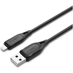 Cygnett Essentials USB-A auf Apple Lightning MFI Kabel 1 Meter - Schwarz