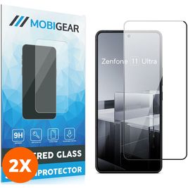 Mobigear Premium ASUS Zenfone 11 Ultra Panzerglas Gehärtetes Glas Displayschutz - Hüllenfreundlich (2er Pack)