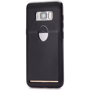 Xccess Matt Card Samsung Galaxy S8 Hülle Flexibles TPU Backcover - Schwarz