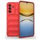 Mobigear Bumpy Samsung Galaxy A57 Hülle Flexibles TPU Backcover - Rot