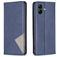 Mobigear Rhombus slim Samsung Galaxy A05 Hülle Klapphülle - Blau