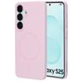 Mobiparts Slim Line Samsung Galaxy S25 MagSafe Hülle Hardcase Backcover - Blush Pink