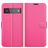 Mobigear Classic Google Pixel 6 Pro Hülle Klapphülle Geldbörse - Magenta