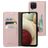 Mobiparts Classic Wallet Samsung Galaxy A12 Hülle Klapphülle Geldbörse - Pink