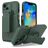Mobigear Explorer iPhone 14 Plus Hülle Hardcase Backcover Stoßfest mit Ständer - Grün
