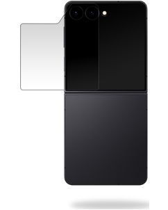Mobilize Outer Display + Camera Samsung Galaxy Z Flip 8 Panzerglas Gehärtetes Glas Displayschutz,Kamera Schutz - Hüllenfreundlich - Outer Display