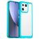 Mobigear Crystal Xiaomi 13 Hülle Hardcase Backcover - Transparent / Türkis