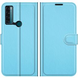Mobigear Classic TCL 20 SE Hülle Klapphülle Geldbörse - Blau