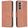 Mobigear Excellent Motorola Moto G200 5G Klapphülle Portemonnaie - Braun