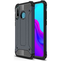 Mobigear Outdoor Huawei P30 Lite Hülle Hardcase Backcover Stoßfest - Marineblau
